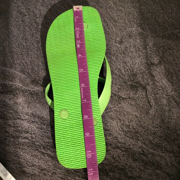 Havaianas Flash Green Pattern Flip Flop 9 - Picture 5 of 8